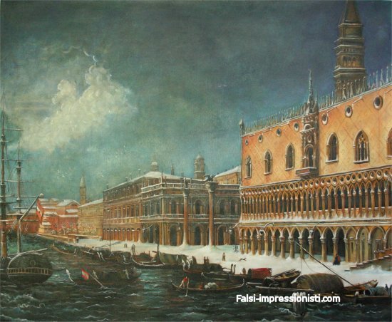 Neve sulla riva degli schiavoni Falsi d'autore
