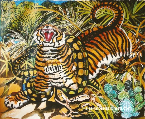 La tigre e i serpente Falsi d'autore